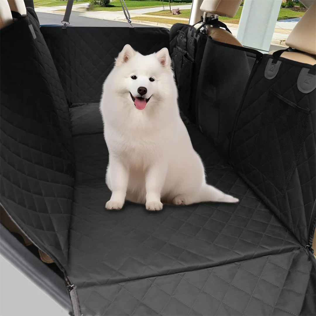 Waterproof Dog Car Seat Cover Seat Extender for Back Seat for Pet Travel Hammock in Cars Scratch-Proof